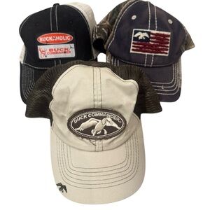 Like new Duck Commander Men's Brown and Cream Hat